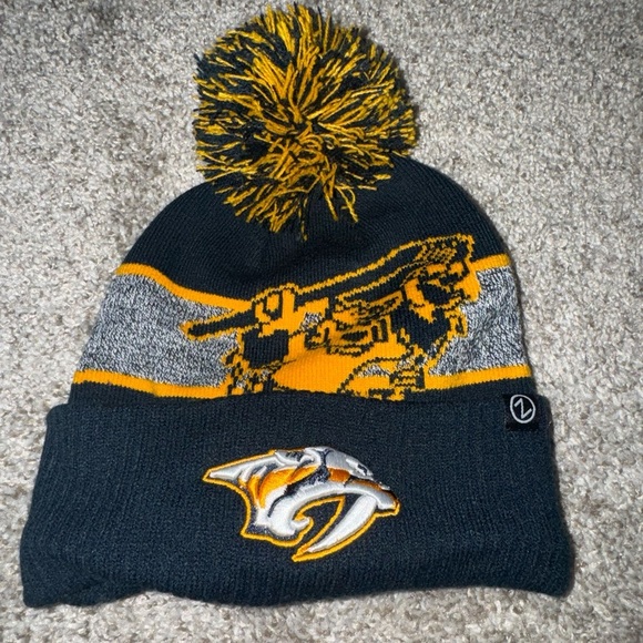 Nashville preds hockey beanie - Picture 1 of 2